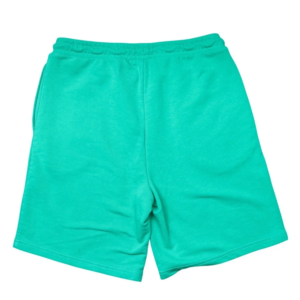 Kappa Tennis Club Shorts Men Large Green Pink Graphic Sample Athletic Drawstring